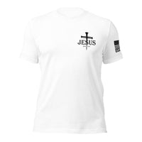 Romans 8:28 T-Shirt | Christian Bible Verse DTG Print