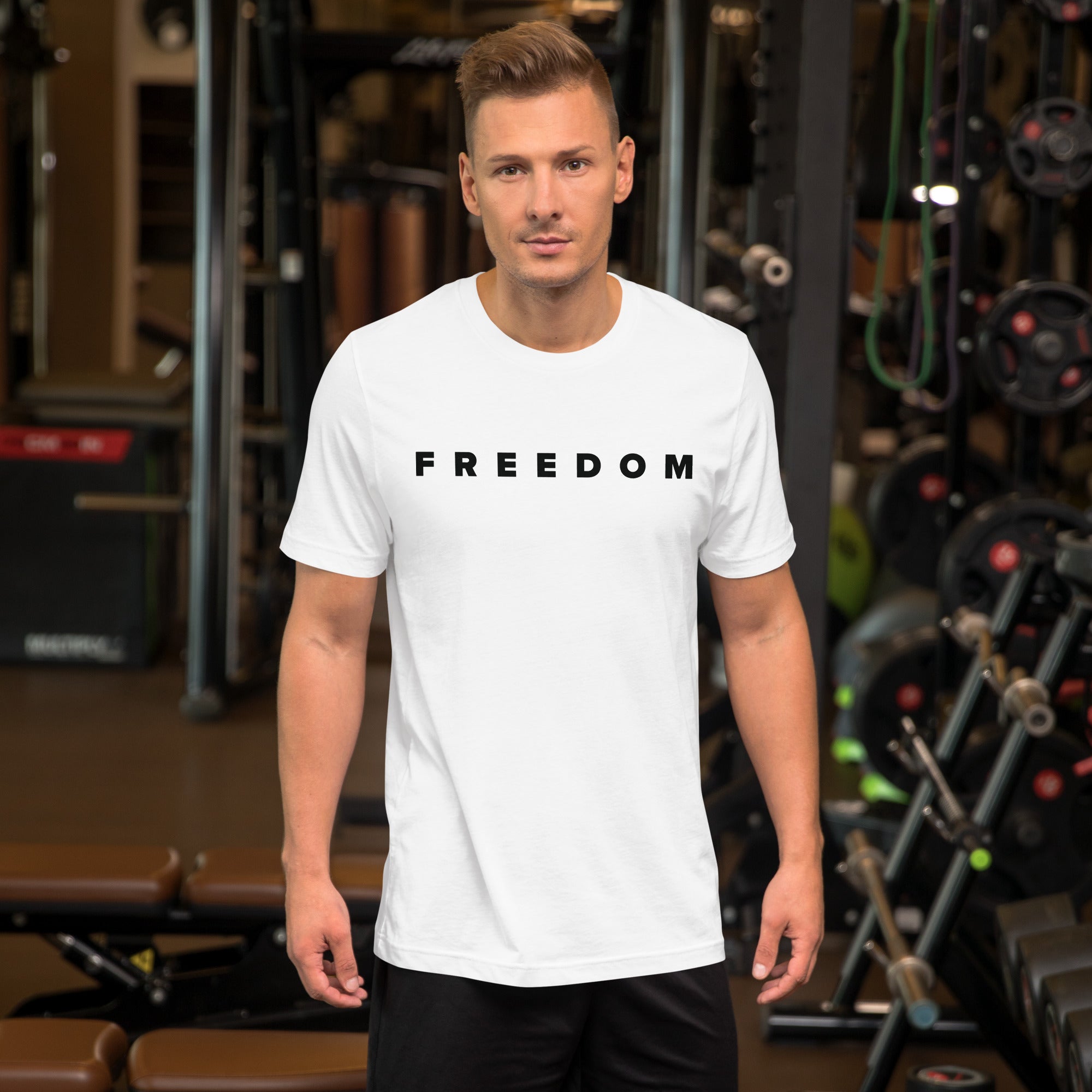 Freedom T-Shirt | DTF Printed Christian Apparel | USA Flag Co.