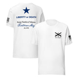 Troutman Flag "Liberty or Death" Flag T-Shirt | DTG Print