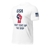 USA Don't Give Up The Ship T-Shirt | Unisex T-Shirts | DTF Printing