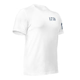 USA Flag T-Shirt Back-Side Logo | Unisex T-Shirts | DTF Printing