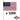 USA Stick Flags 6x9 Inch - Flattened Spearhead Tip for Safety by USA Flag Co.