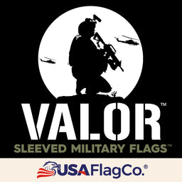 VALOR Sleeved Military Flags by USA Flag Co.