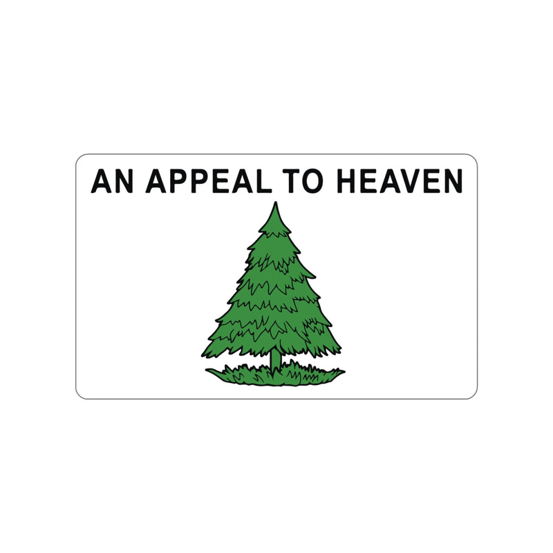 An Appeal To Heaven Flag Decal (indoor and outdoor use)