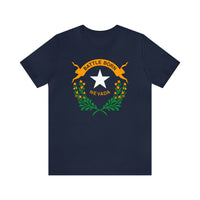 Nevada State Flag T Shirt: Bella + Canvas 3001