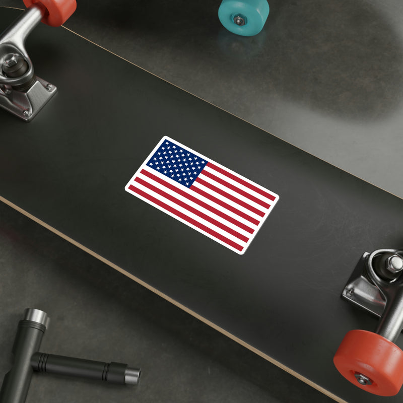 American Flag Decal (indoor and outdoor use)
