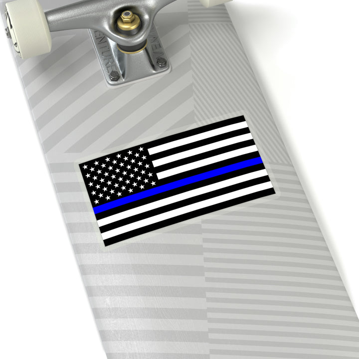 Thin Blue Line Flag Sticker