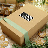 Thin Camo Line Flag Sticker