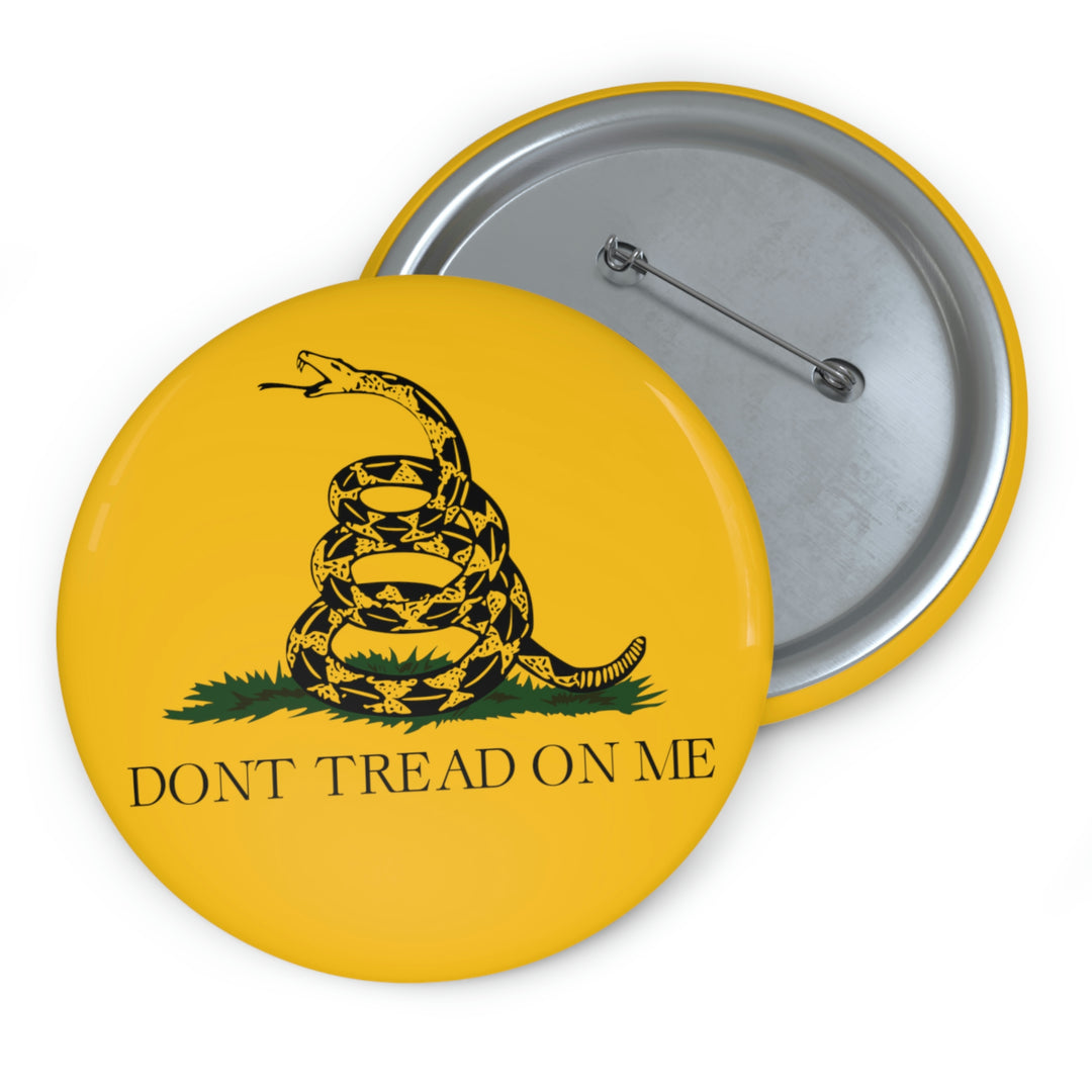 Don't Tread On Me Flag Punisher Skull Custom Pin Buttons