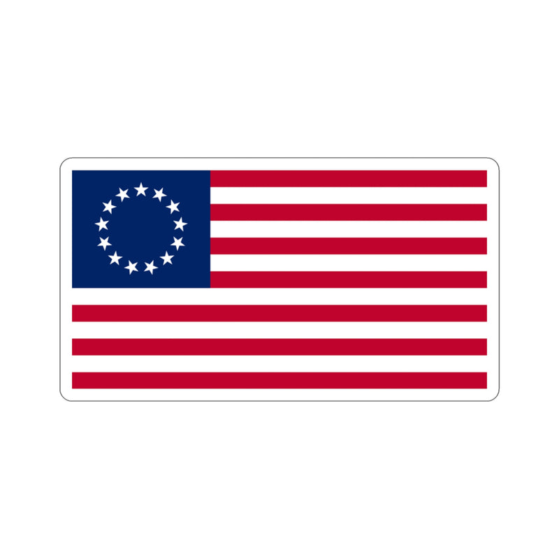 Betsy Ross Flag Sticker by USA Flag Co.