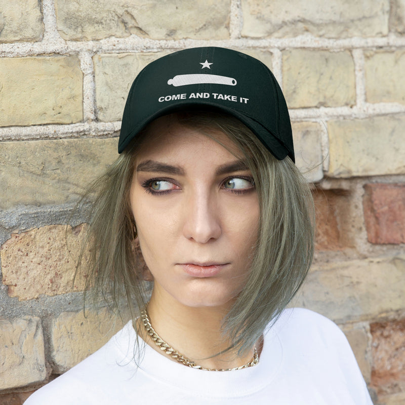 Come And Take It Flag Unisex Baseball Hat (Embroidered Flag)
