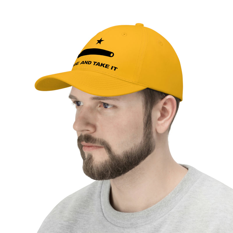 Come And Take It Flag Unisex Baseball Hat (Embroidered Flag)