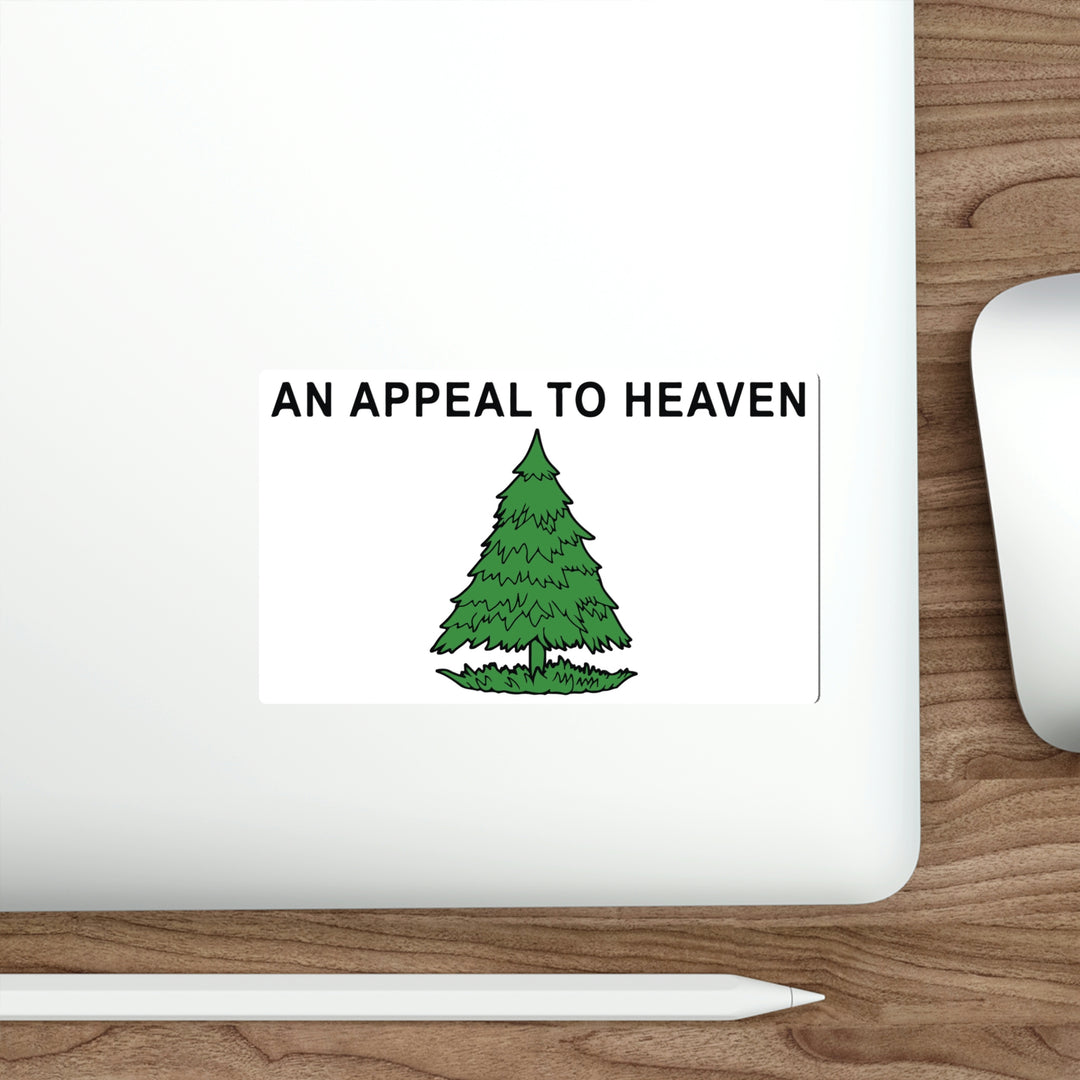 An Appeal To Heaven Flag Decal (indoor and outdoor use)