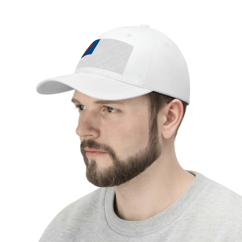 Christian Flag Unisex Baseball Hat (Embroidered Flag)