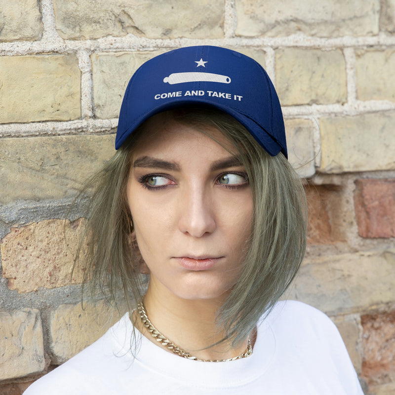 Come And Take It Flag Unisex Baseball Hat (Embroidered Flag)