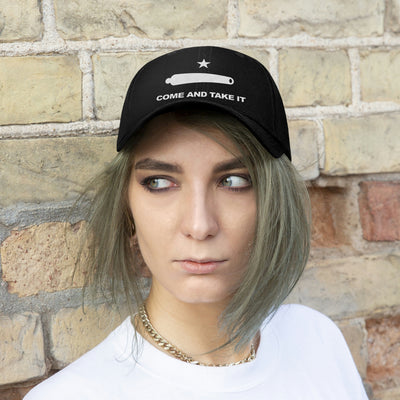 Come And Take It Flag Unisex Baseball Hat (Embroidered Flag)