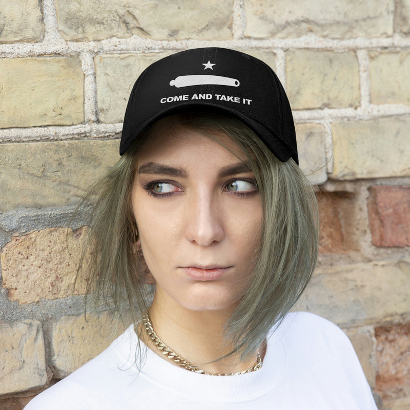 Come And Take It Flag Unisex Baseball Hat (Embroidered Flag)