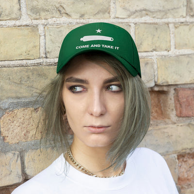 Come And Take It Flag Unisex Baseball Hat (Embroidered Flag)