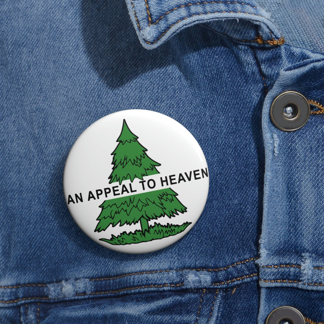 An Appeal To Heaven Flag Custom Pin Buttons