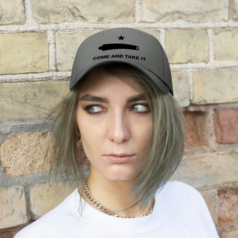 Come And Take It Flag Unisex Baseball Hat (Embroidered Flag)