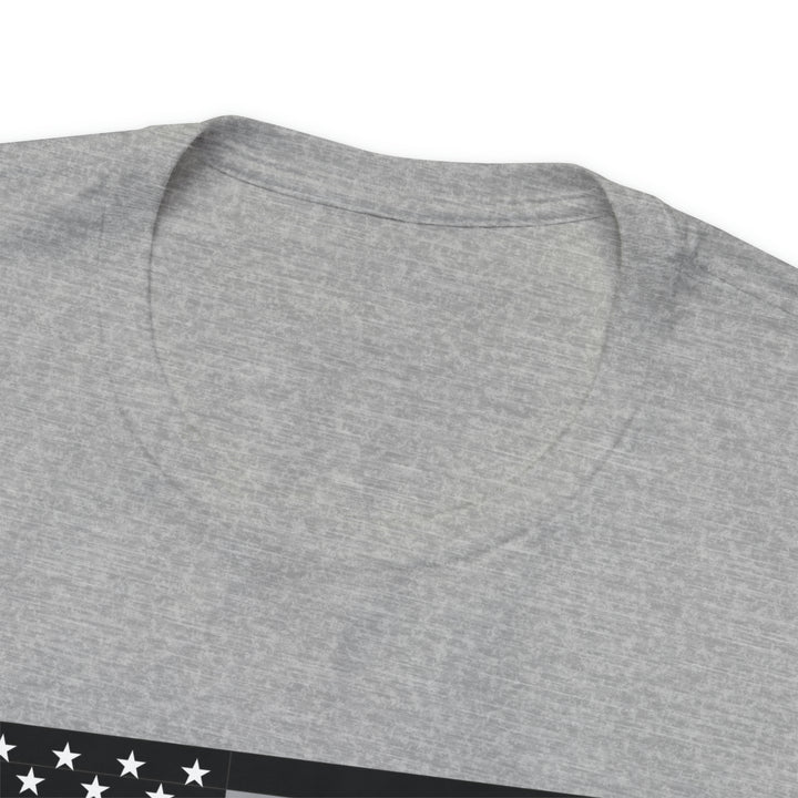 Thin Line USA Flag T Shirt: Bella + Canvas 3001