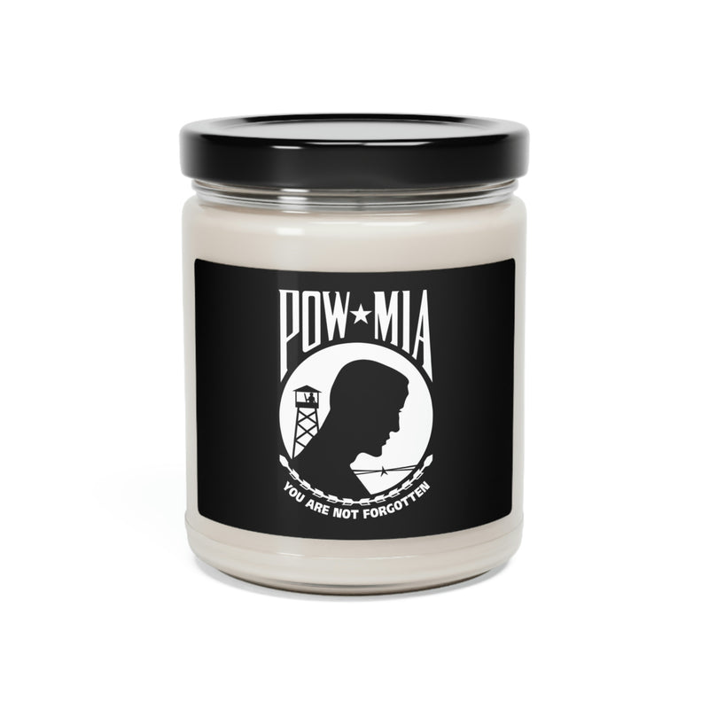 POW-MIA Flag Scented Soy Candle, 9oz