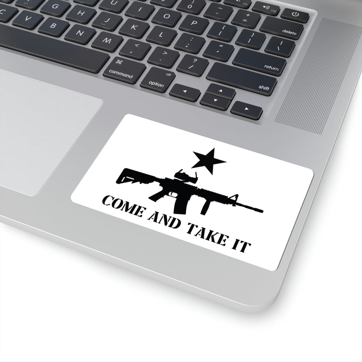 Come And Take It AR-15 Flag Sticker
