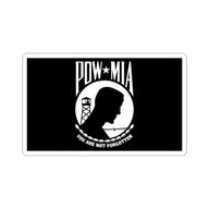 POW-MIA Flag Sticker