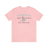 The Culpeper Minute Men Flag T Shirt: Bella + Canvas 3001