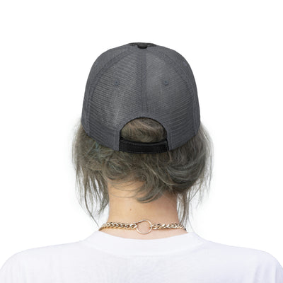 Don't Give Up The Ship Distressed Unisex Trucker Hat (Embroidered Text)
