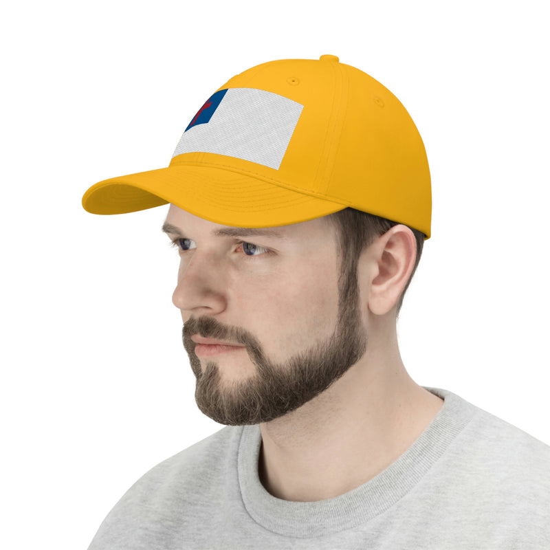 Christian Flag Unisex Baseball Hat (Embroidered Flag)