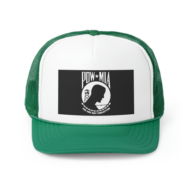 POW-MIA Flag Trucker Hat