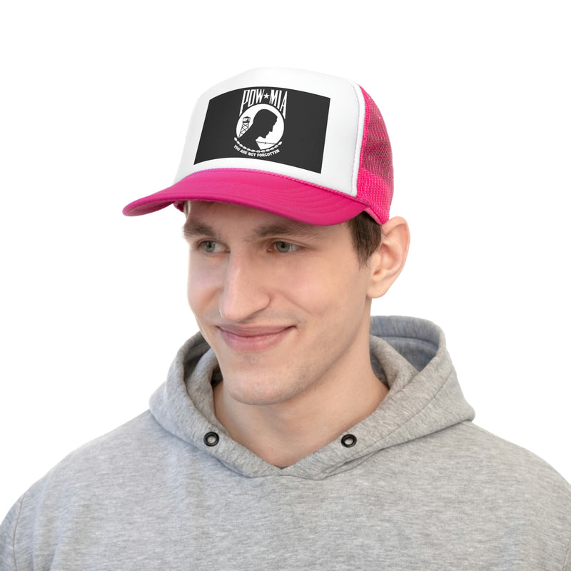 POW-MIA Flag Trucker Hat