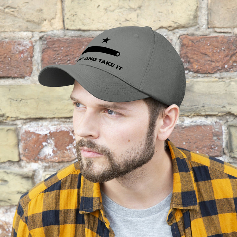 Come And Take It Flag Unisex Baseball Hat (Embroidered Flag)