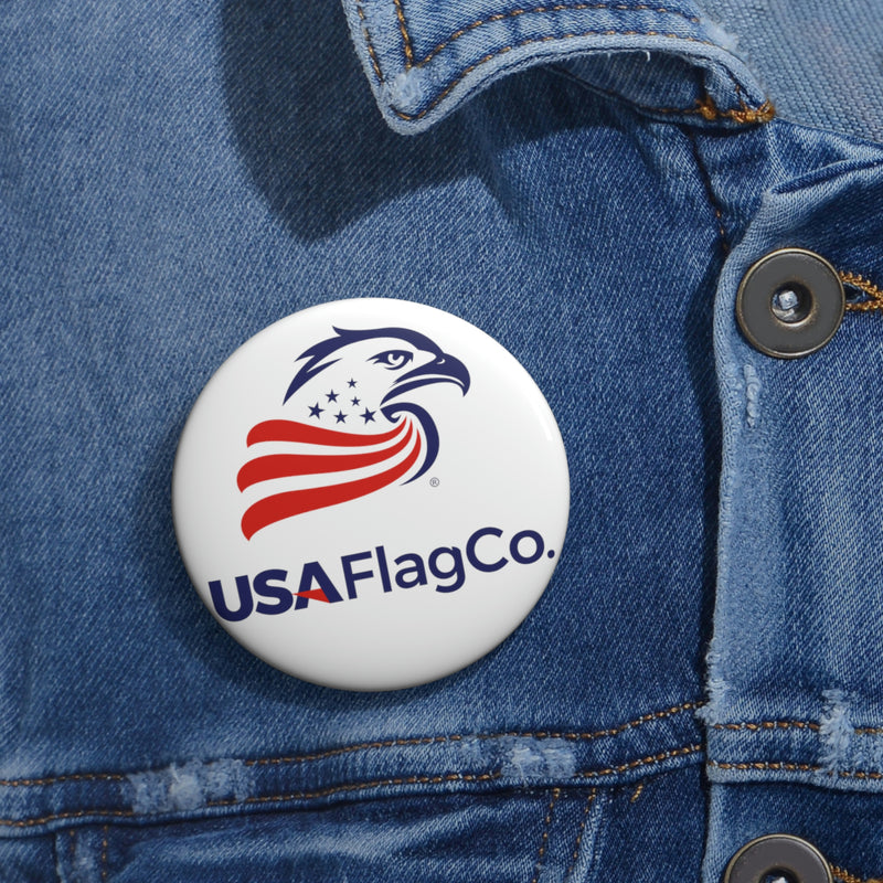 USA Flag Co. Custom Pin Buttons