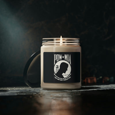 POW-MIA Flag Scented Soy Candle, 9oz by USA Flag Co.