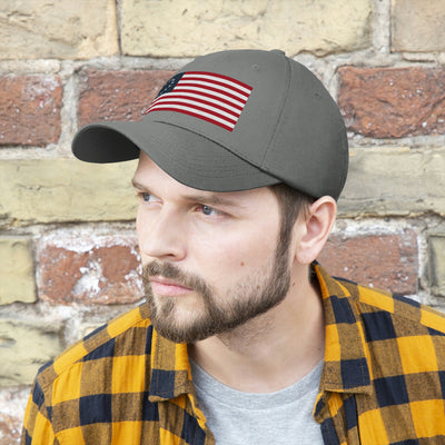 Betsy Ross Flag Unisex Baseball Hat (Embroidered Flag)