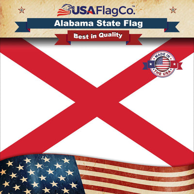 Alabama Flag by USA Flag Co.