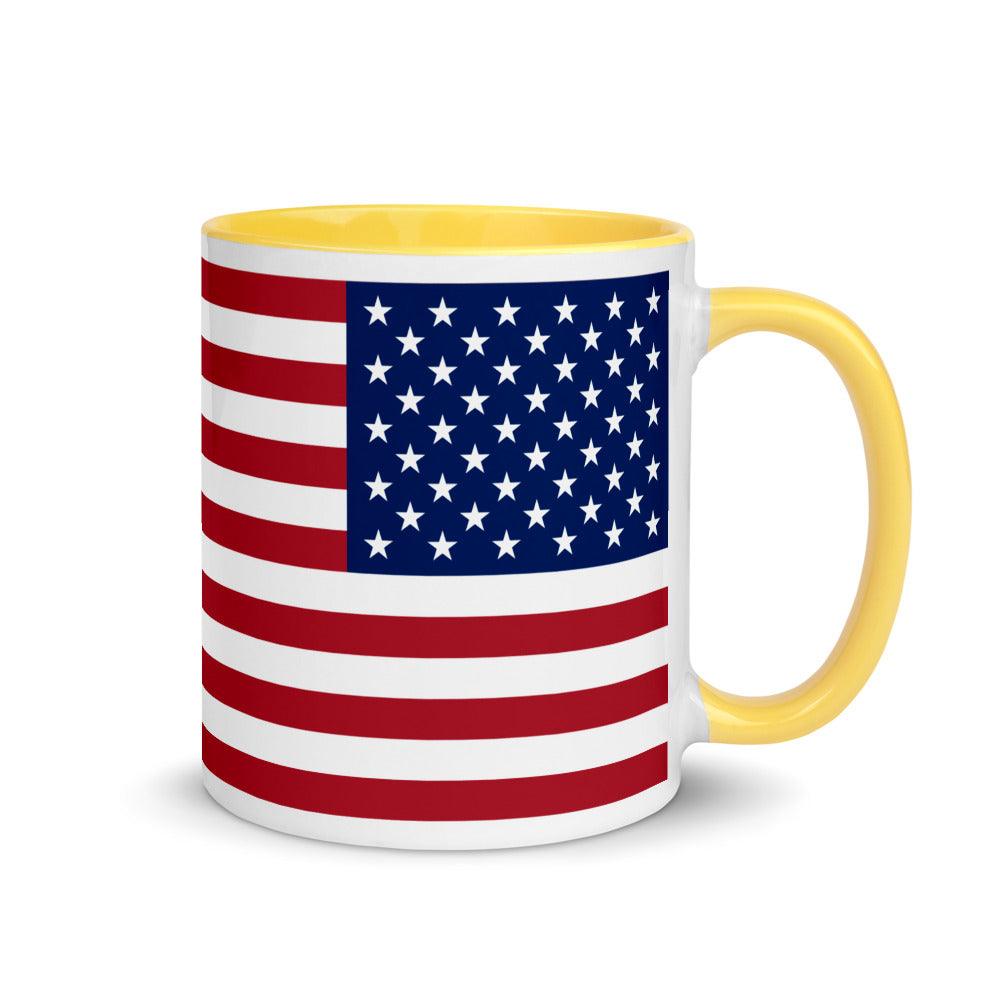 American Flag Mug