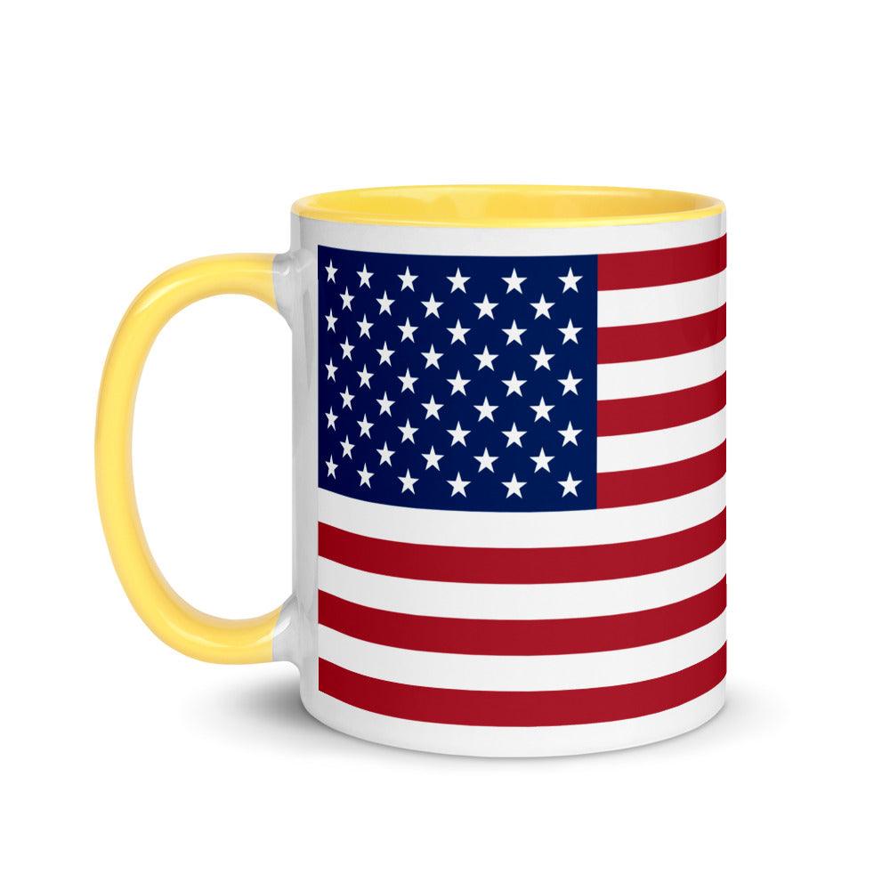 American Flag Mug
