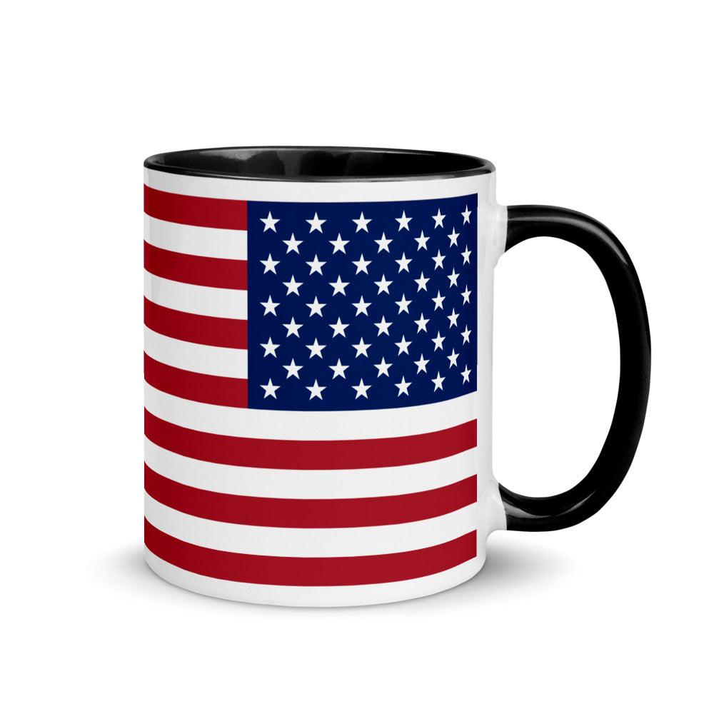 American Flag Mug