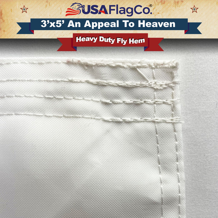 An Appeal To heaven Flag Heavy Duty Fly Hem