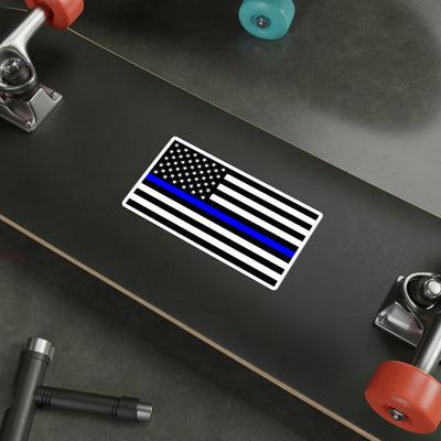 Thin Blue Line Flag Decal by USA Flag Co.