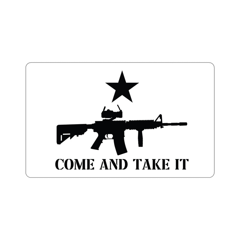 Come And Take It AR-15 Flag Decal