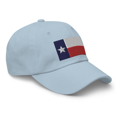 Dad Hat - Texas Flag (Embroidered Flag)