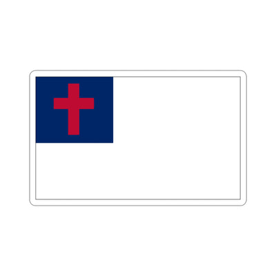 Christian Flag Sticker
