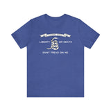 The Culpeper Minute Men Flag T Shirt: Bella + Canvas 3001