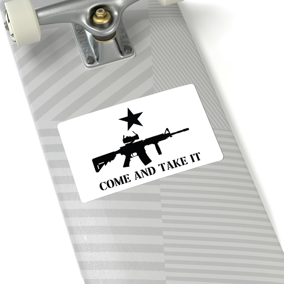 Come And Take It AR-15 Flag Sticker