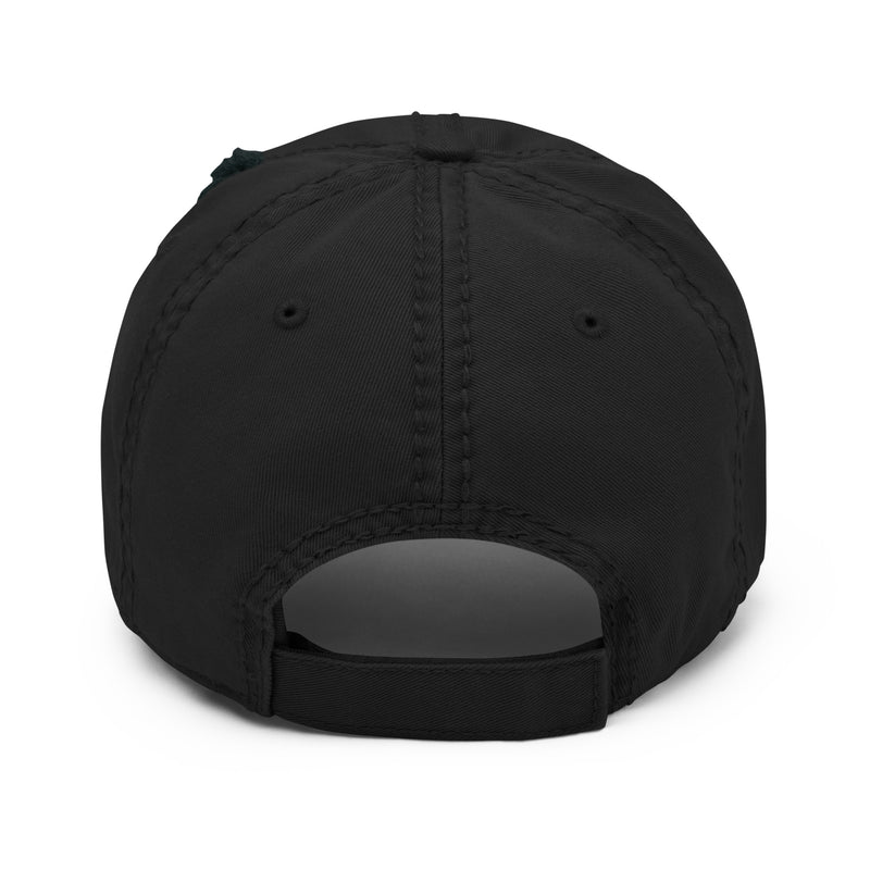 Distressed Dad Hat - The Star Spangled Banner (Embroidered Flag)