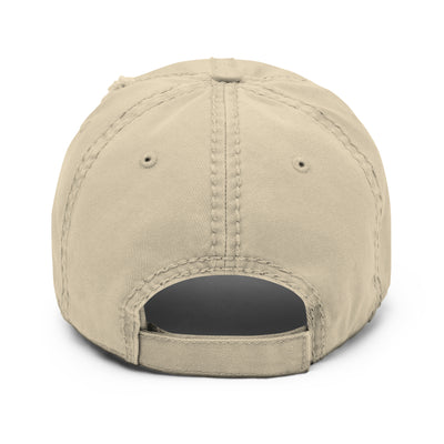 Distressed Dad Hat - The Star Spangled Banner (Embroidered Flag)